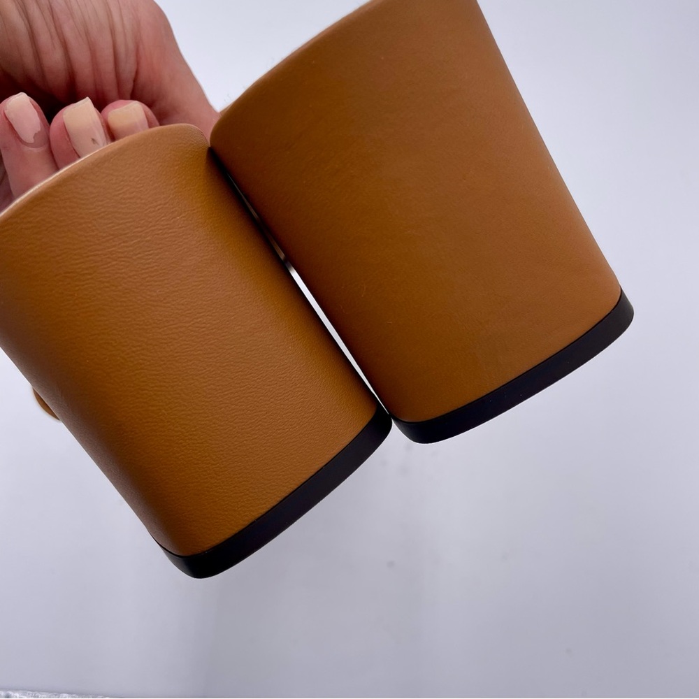 NEW Everlane Desert Tan Leather Day Twist Heel in Size 6.5 - Picture 10 of 14